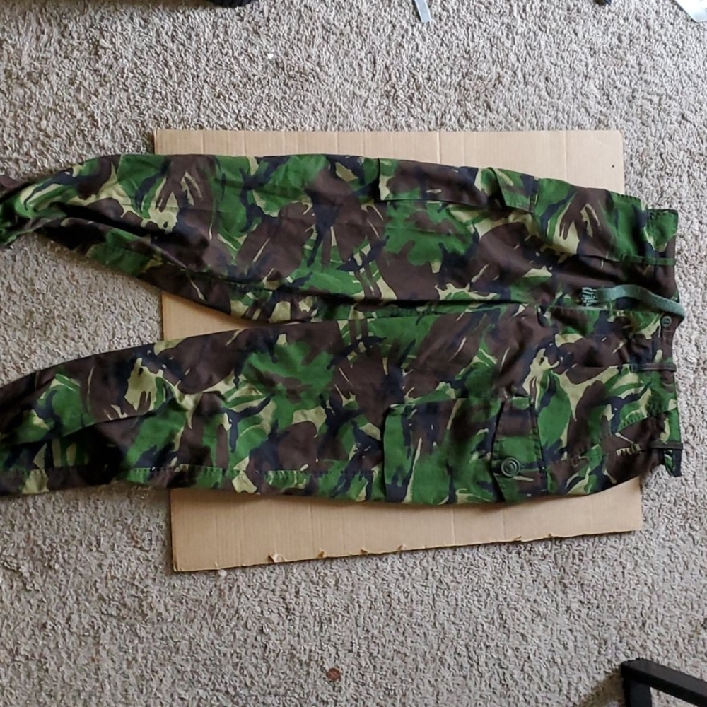British army dpm woodland camo pants 33.